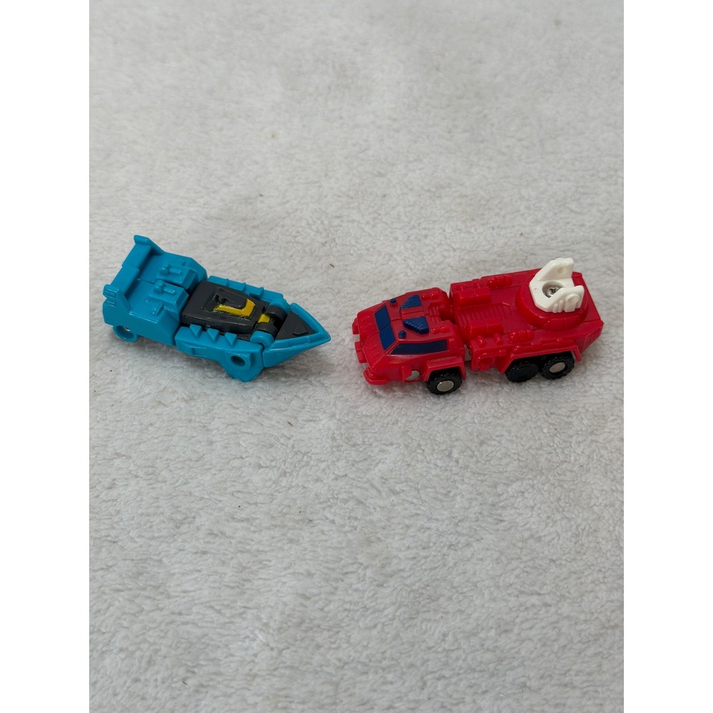 VTG 1988/89 Hasbro G1 Transformers Micromasters Red Hot SeaWave Rescue Patrol‎